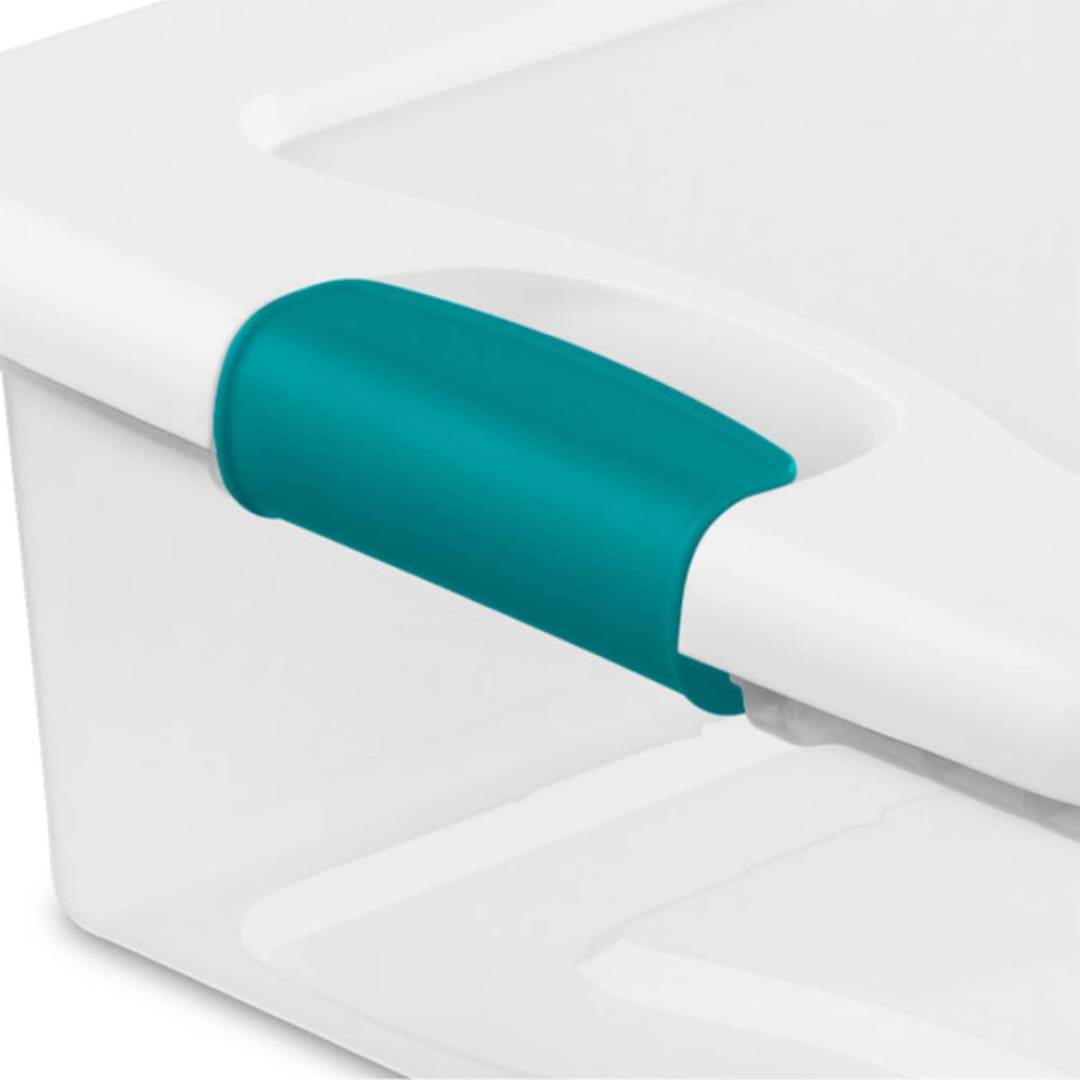 Carry Kart Latching Storage Box, See-Through Base