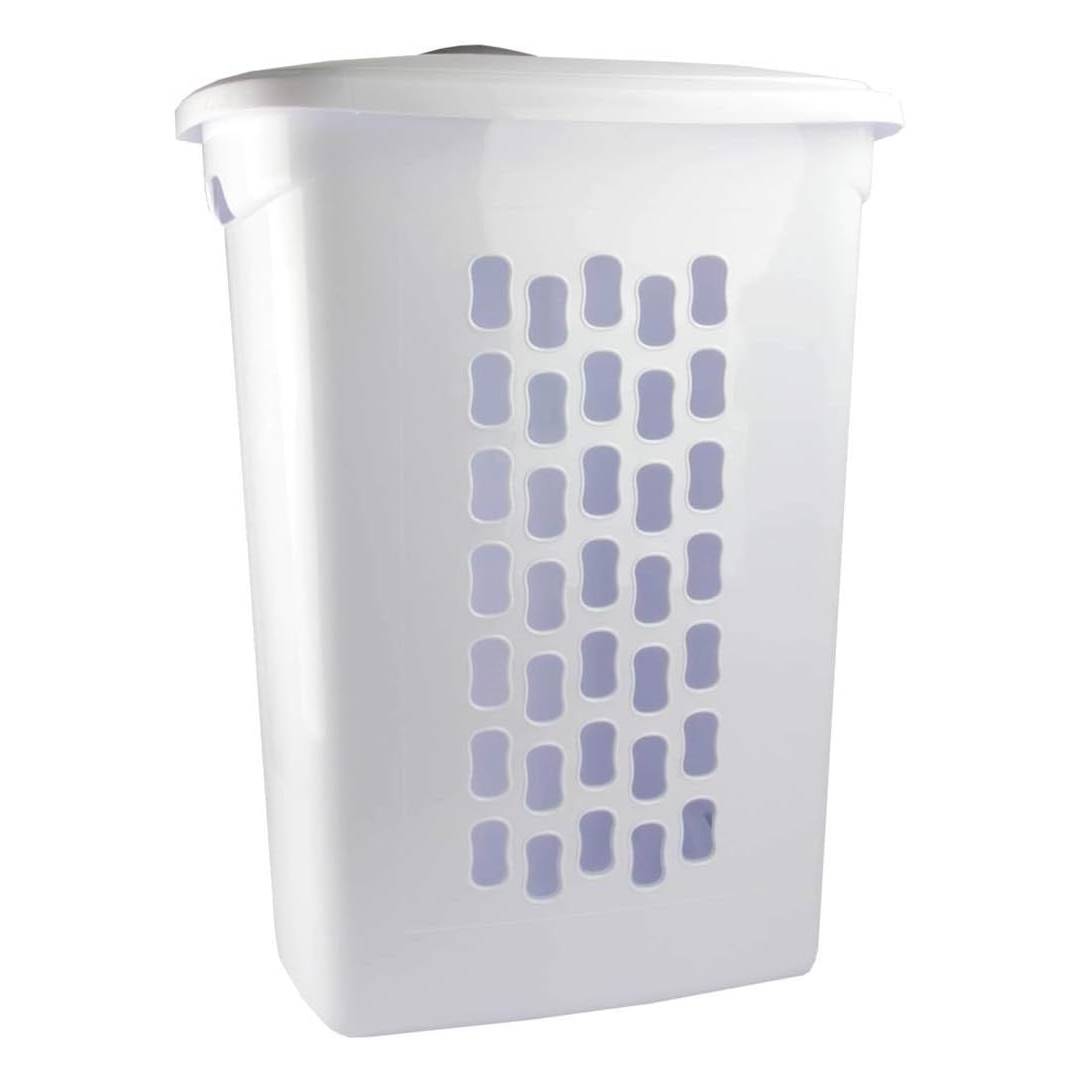 CarryKart - Ultra Wheeled Laundry Hamper with Lid, Handle and Wheels for Easy Rolling of Clothes.